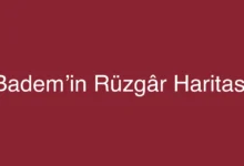 Badem’in Rüzgâr Haritası