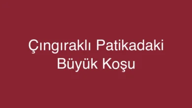 Çıngıraklı Patikadaki Büyük Koşu