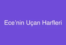 Ece’nin Uçan Harfleri