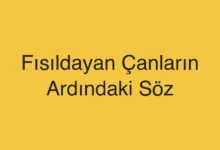 Fısıldayan Çanların Ardındaki Söz