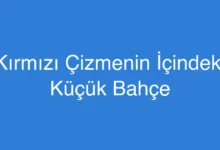 Kırmızı Çizmenin İçindeki Küçük Bahçe