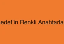 Sedef’in Renkli Anahtarları