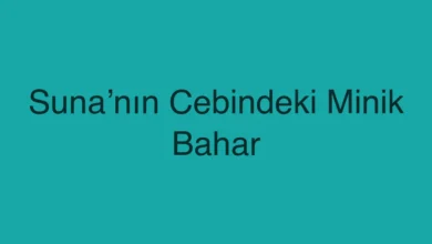 Suna’nın Cebindeki Minik Bahar