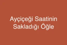 Ayçiçeği Saatinin Sakladığı Öğle