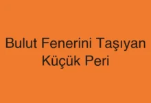 Bulut Fenerini Taşıyan Küçük Peri