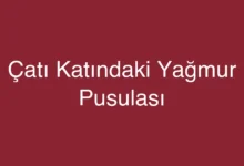 Çatı Katındaki Yağmur Pusulası