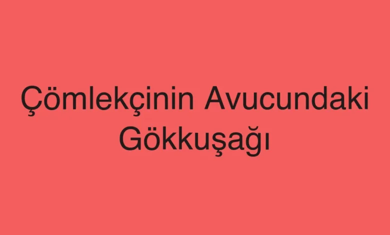 Çömlekçinin Avucundaki Gökkuşağı