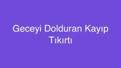 Geceyi Dolduran Kayıp Tıkırtı
