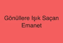 Gönüllere Işık Saçan Emanet