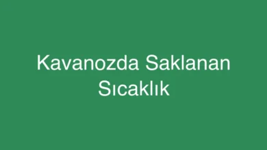Kavanozda Saklanan Sıcaklık