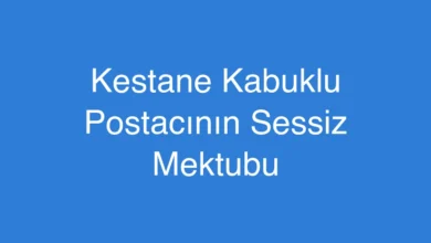 Kestane Kabuklu Postacının Sessiz Mektubu