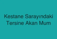 Kestane Sarayındaki Tersine Akan Mum