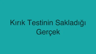Kırık Testinin Sakladığı Gerçek
