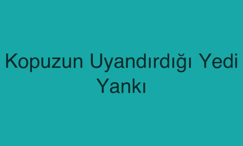 Kopuzun Uyandırdığı Yedi Yankı