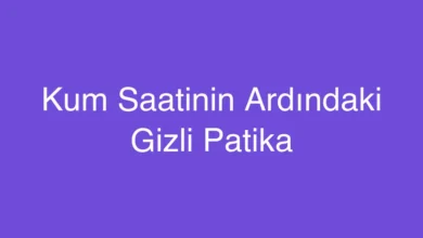 Kum Saatinin Ardındaki Gizli Patika