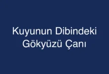 Kuyunun Dibindeki Gökyüzü Çanı