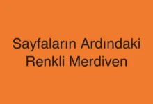 Sayfaların Ardındaki Renkli Merdiven