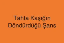 Tahta Kaşığın Döndürdüğü Şans
