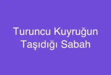 Turuncu Kuyruğun Taşıdığı Sabah
