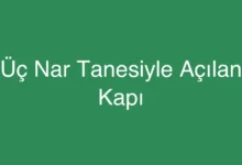 Üç Nar Tanesiyle Açılan Kapı