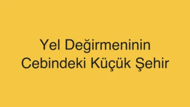Yel Değirmeninin Cebindeki Küçük Şehir