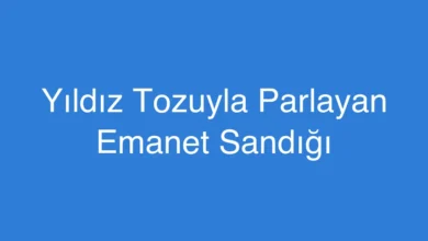 Yıldız Tozuyla Parlayan Emanet Sandığı