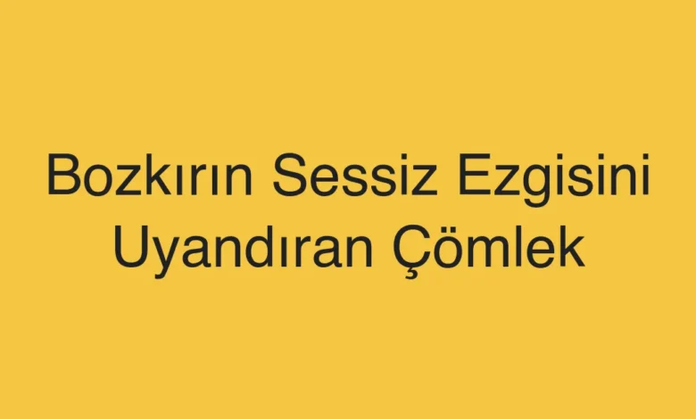 Bozkırın Sessiz Ezgisini Uyandıran Çömlek