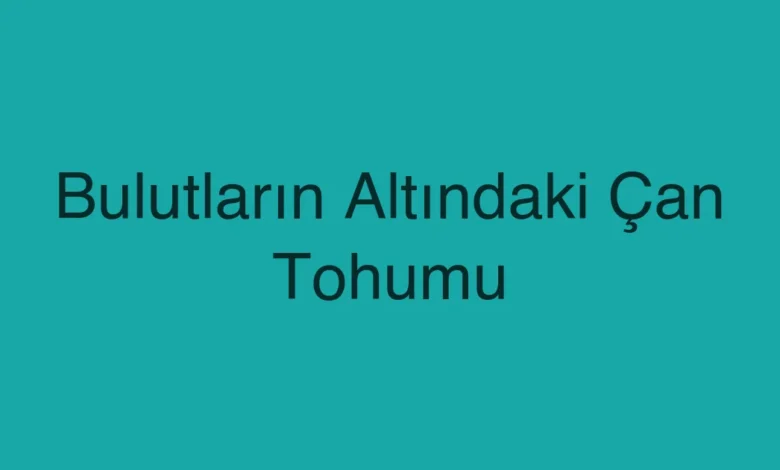 Bulutların Altındaki Çan Tohumu