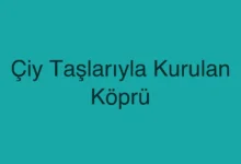 Çiy Taşlarıyla Kurulan Köprü