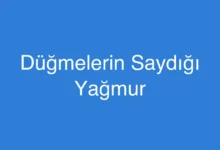 Düğmelerin Saydığı Yağmur