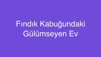 Fındık Kabuğundaki Gülümseyen Ev
