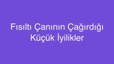 Fısıltı Çanının Çağırdığı Küçük İyilikler