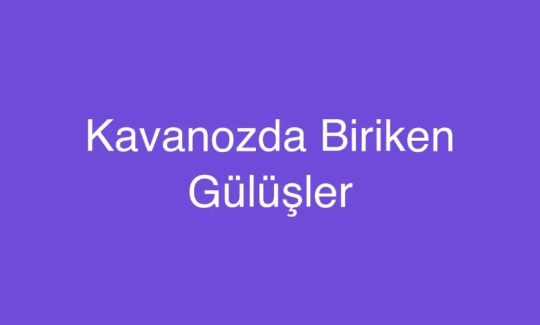 Kavanozda Biriken Gülüşler