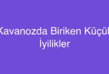 Kavanozda Biriken Küçük İyilikler
