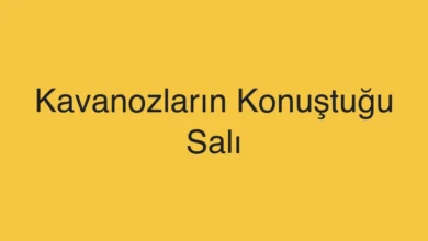 Kavanozların Konuştuğu Salı