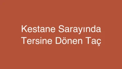 Kestane Sarayında Tersine Dönen Taç