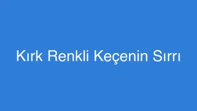 Kırk Renkli Keçenin Sırrı