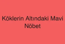 Köklerin Altındaki Mavi Nöbet
