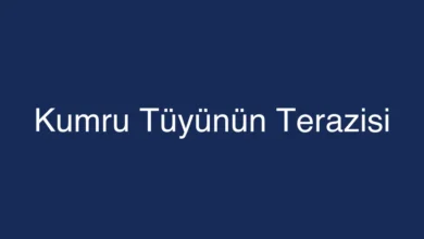 Kumru Tüyünün Terazisi
