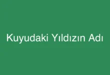 Kuyudaki Yıldızın Adı