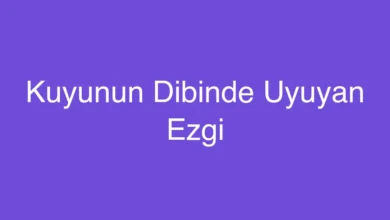 Kuyunun Dibinde Uyuyan Ezgi