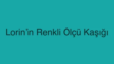 Lorin’in Renkli Ölçü Kaşığı