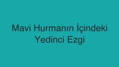 Mavi Hurmanın İçindeki Yedinci Ezgi