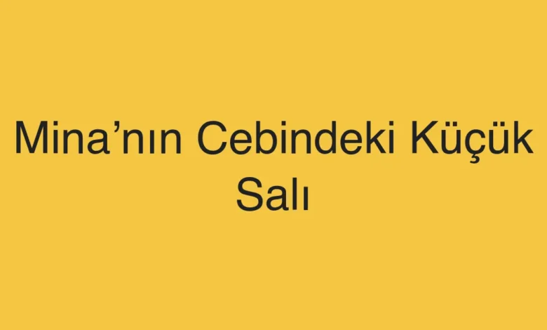 Mina’nın Cebindeki Küçük Salı