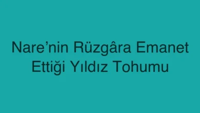 Nare’nin Rüzgâra Emanet Ettiği Yıldız Tohumu