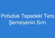 Pofuduk Tepedeki Ters Şemsiyenin Sırrı