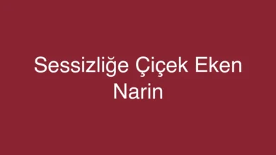 Sessizliğe Çiçek Eken Narin