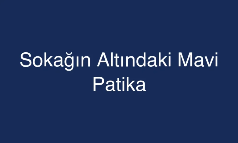 Sokağın Altındaki Mavi Patika