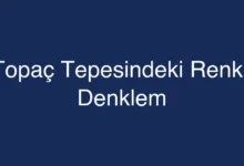 Topaç Tepesindeki Renkli Denklem