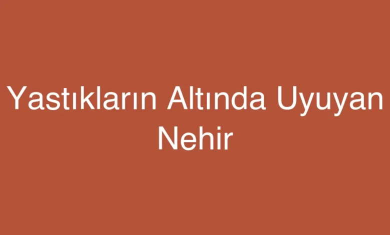Yastıkların Altında Uyuyan Nehir